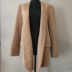 ZARA Camel Blazer Size L